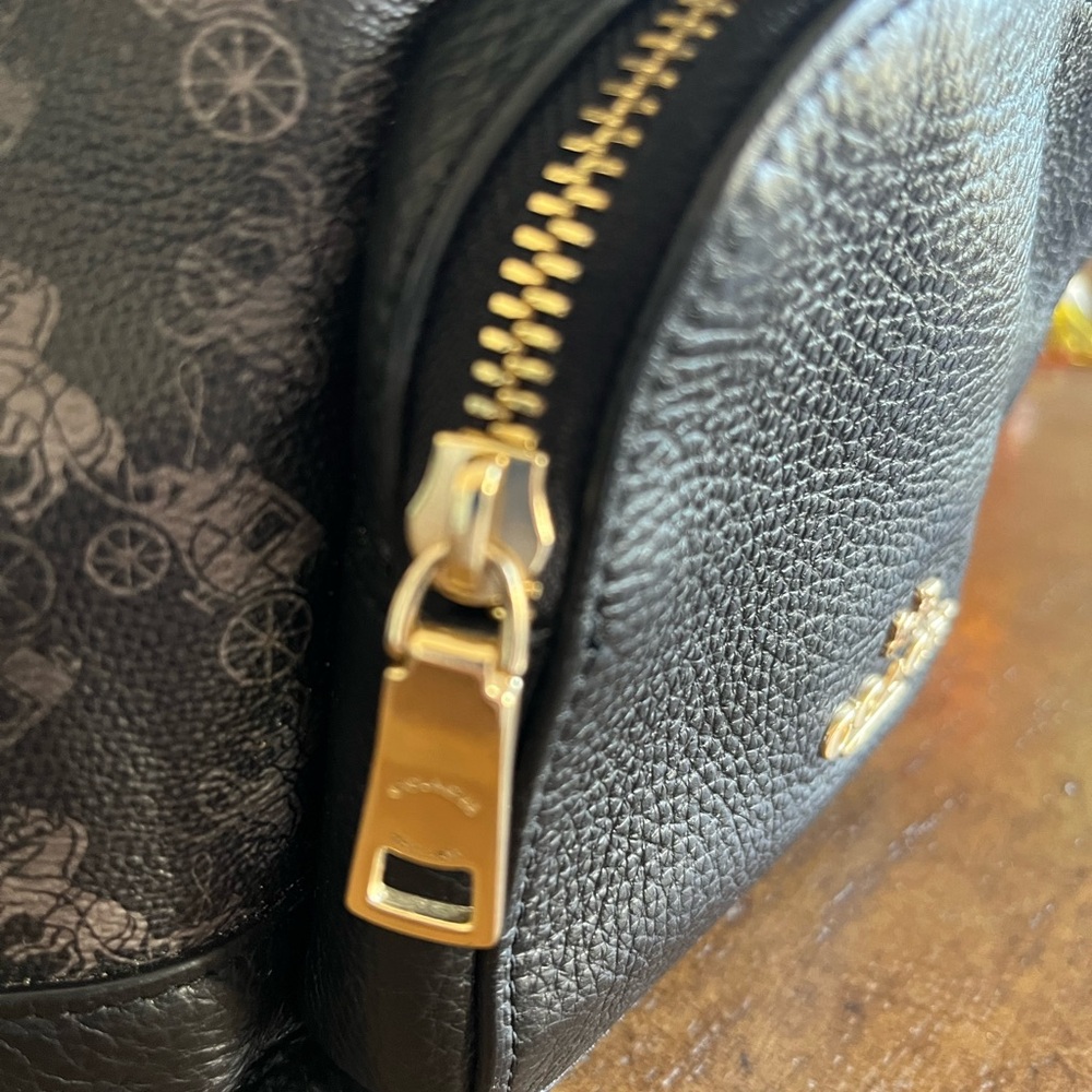Coach Black Backpack - image 4